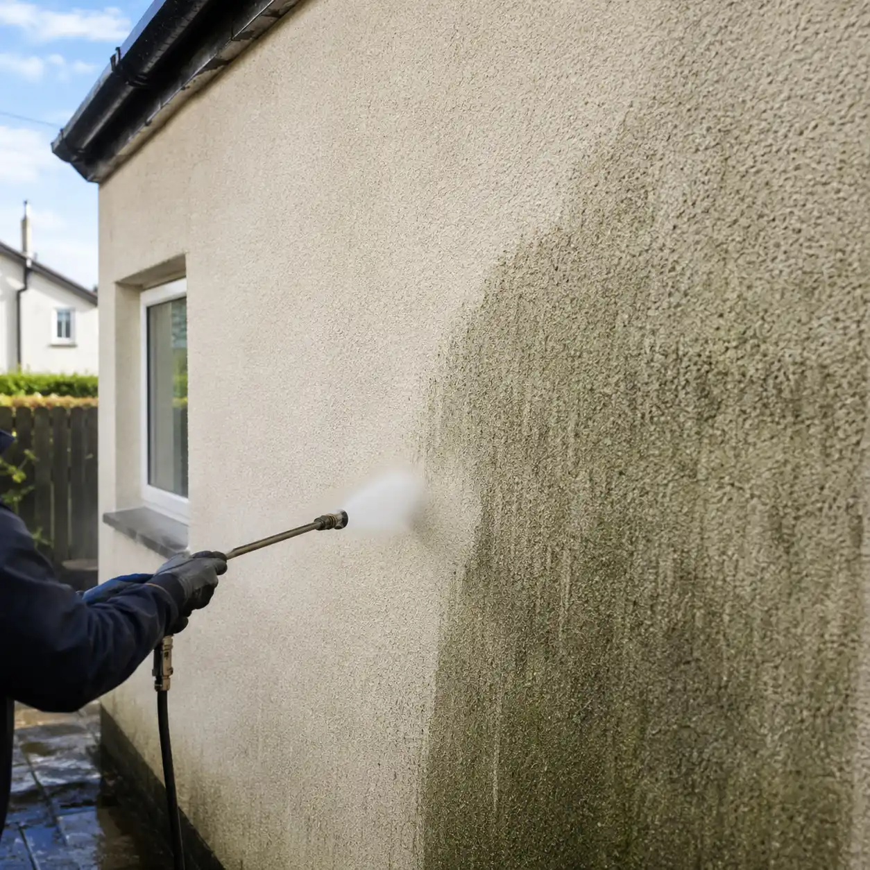 Render cleaning example in Southport